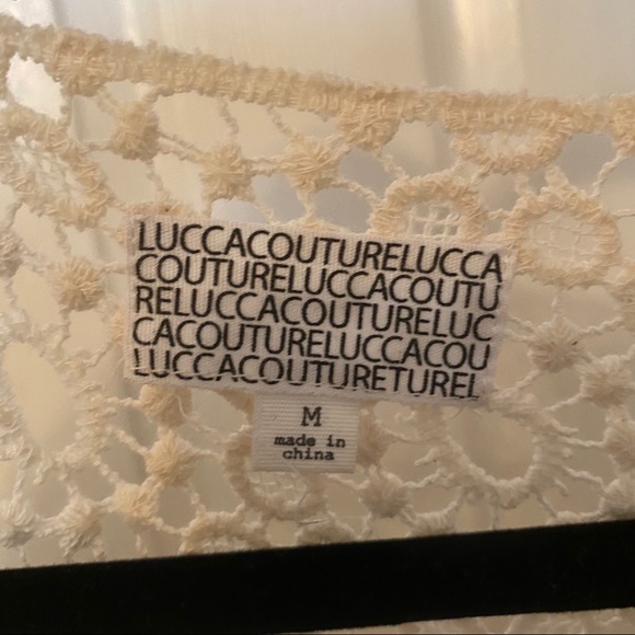 Lucca Couture Crochet Cropped Top - Picture 7 of 7